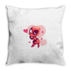 KISS ME PLEASE Throw Pillow