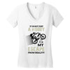 It is Not Just A Hobby It is My Escape From Reality Women's V-Neck T-Shirt