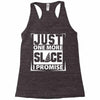 Just One More Slice I Promise Racerback Tank