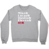 mike, lucas, dustin, eleven &amp; will Crewneck Sweatshirt