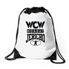 monday night jericho Drawstring Bags