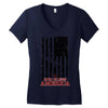 god bless america Women's V-Neck T-Shirt