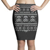 white christmas Pencil Skirts