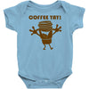 coffee yay Baby Bodysuit