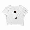 keep calm, we're all mad here Crop Top