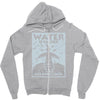 water is sacred no pipelines Zipper Hoodie