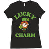 lucky charm 2 Ladies Fitted T-Shirt
