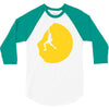 adrenaline addict rock climbing 3/4 Sleeve Shirt