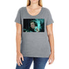 elon musk smoke Ladies Curvy T-Shirt
