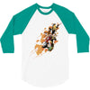 masters attack! 3/4 Sleeve Shirt