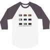WE DON'T BELIEVE WHAT'S ON TV 3/4 Sleeve Shirt