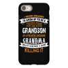 Super Cool Grandson Of A Freaking Awesome Grandma iPhone 8