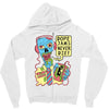 dope jams zombie Zipper Hoodie