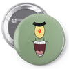 plankton face Pin-back button