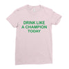 drink like Ladies Fitted T-Shirt