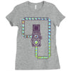 camera Ladies Fitted T-Shirt