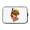 keep calm and play music Laptop sleeve