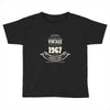 premium vintage 1967 classic perfectly aged limited edition Toddler T-shirt