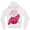 red potion Zipper Hoodie