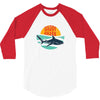 Daddy Shark 3/4 Sleeve Shirt