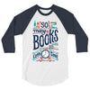 so many books 3/4 Sleeve Shirt