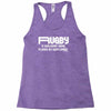 rugby a hooligans gentlemen Racerback Tank