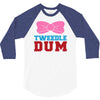 tweedle dee matching 3/4 Sleeve Shirt