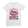 running mommy Ladies Fitted T-Shirt