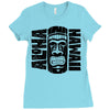 aloha hawaii Ladies Fitted T-Shirt