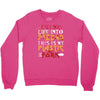 cut into pizzas Crewneck Sweatshirt
