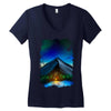 Under The Stars Women's V-Neck T-Shirt
