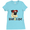 PUG LIFE Ladies Fitted T-Shirt