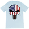 skull u.s.a. back T-Shirt