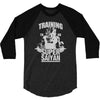 training to go super saiyan 3/4 Sleeve Shirt