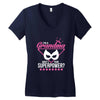 Super Grandma - What's Your Superpower? Women's V-Neck T-Shirt