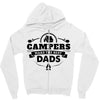 Campers Make the Best Dads Zipper Hoodie