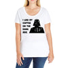 Darth Vader Ladies Curvy T-Shirt