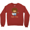 hello tree Crewneck Sweatshirt