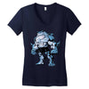 muscle shark Women's V-Neck T-Shirt