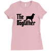 the dogfather english springer spaniel Ladies Fitted T-Shirt