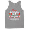 Happy Birthday Canada 150 Years Of Awesomeness Tank Top
