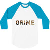 uk grime 3/4 Sleeve Shirt
