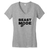 Beast Mode On Women's V-Neck T-Shirt