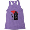 the king and the white wol Racerback Tank