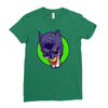 bat joke Ladies Fitted T-Shirt