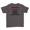 Smartass February Girl Youth Tee