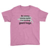 hunting giant hogs Youth Tee