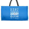 Born In January Weekender Totes