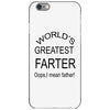 worlds greatest farter iPhone 6/6s Case
