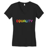 Equality LGBT Women's V-Neck T-Shirt